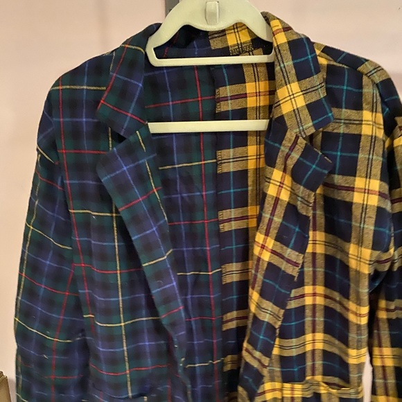 SHEIN Tops - Shein patchwork top size xs